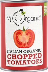 Mr Organic Chopped Tomatoes