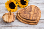Olive Wood Heart Shaped Boards