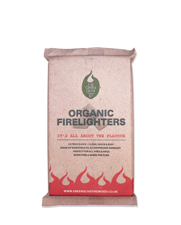 Organic Firelighters - Pack 32